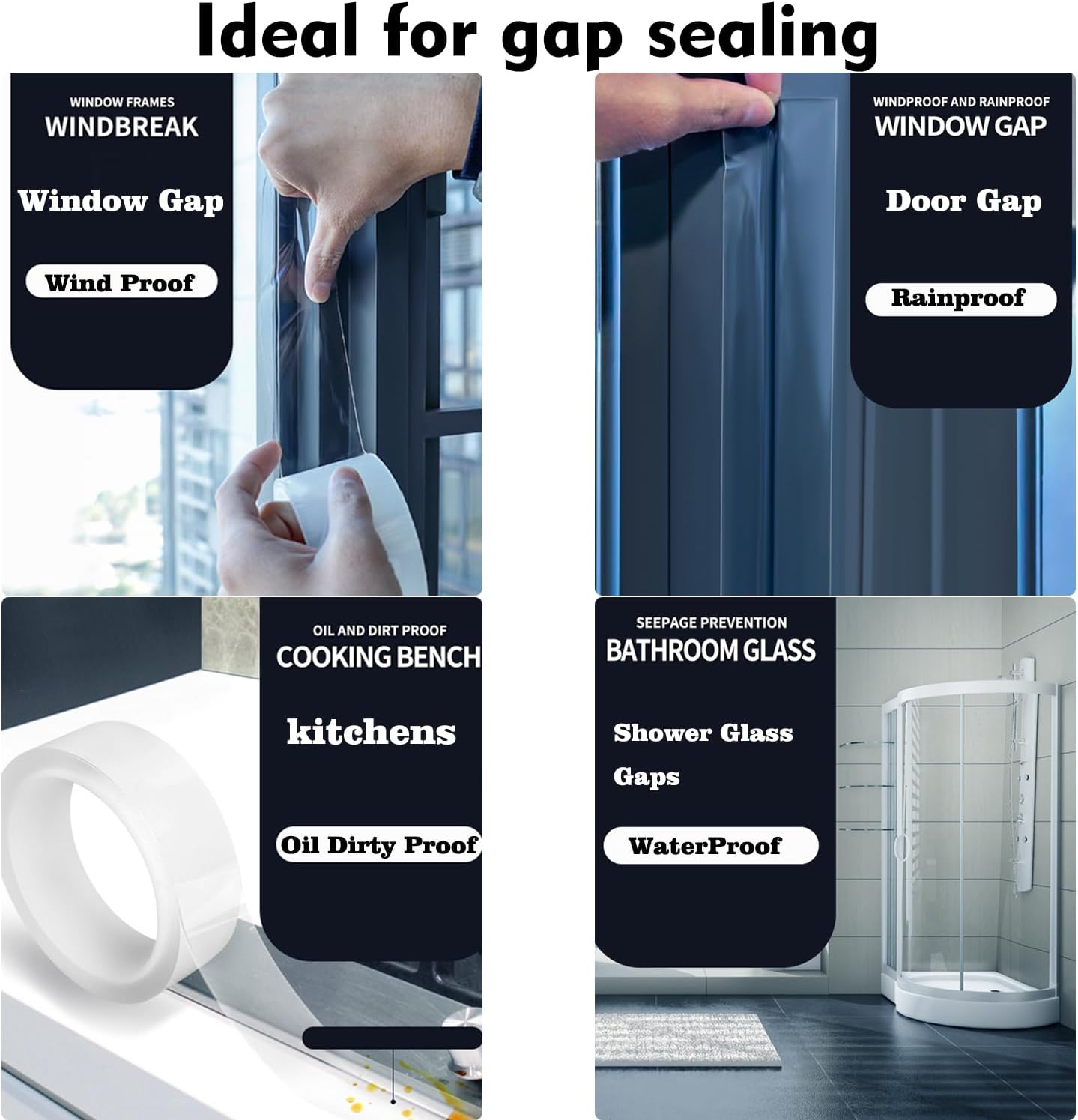 Window Weather Sealing Tape