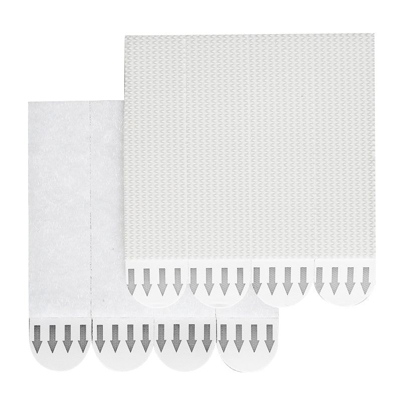 Marco de fotos con tiras de velcro adhesivas y bucle para colgar