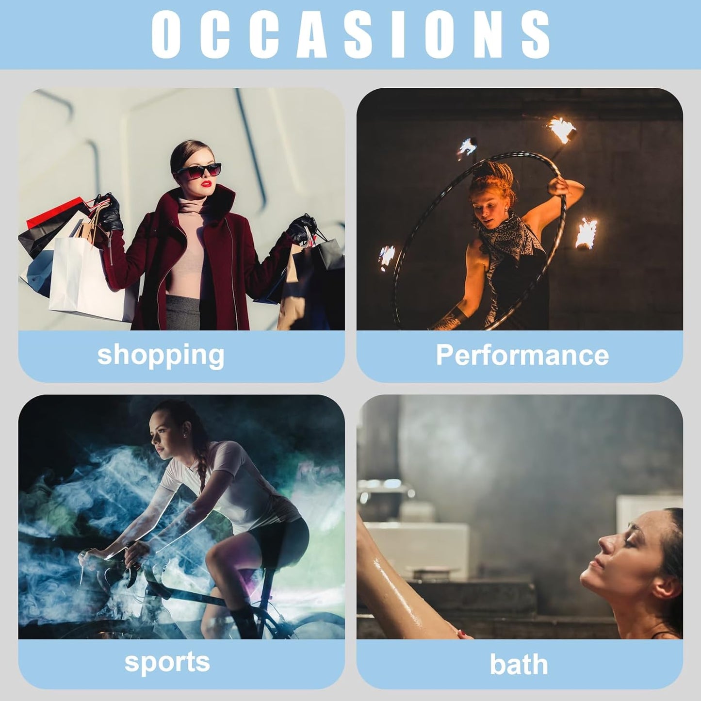 Cinta azul para pelucas y extensiones de cabello