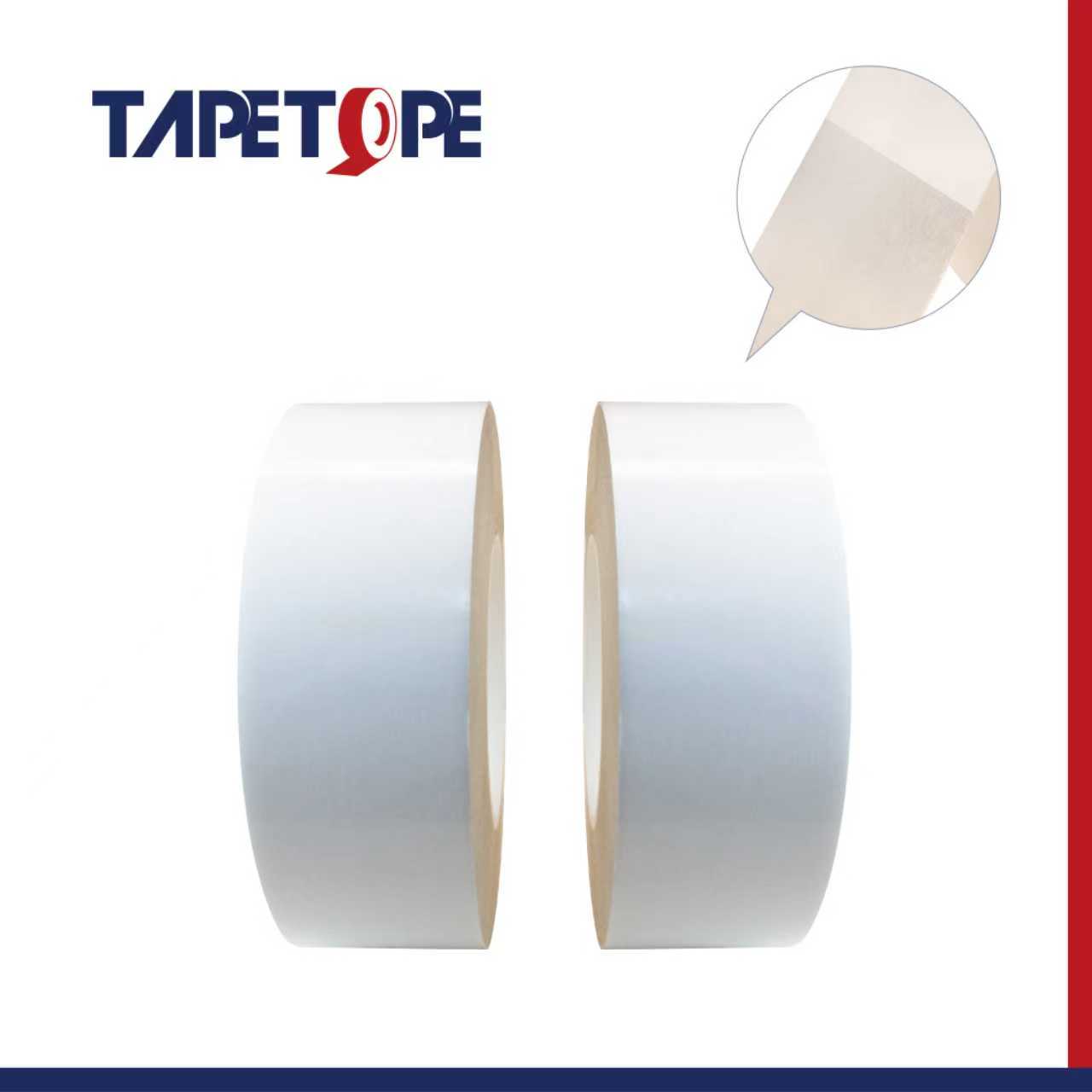Cinta de tejido de doble cara de 0,09 mm de grosor
