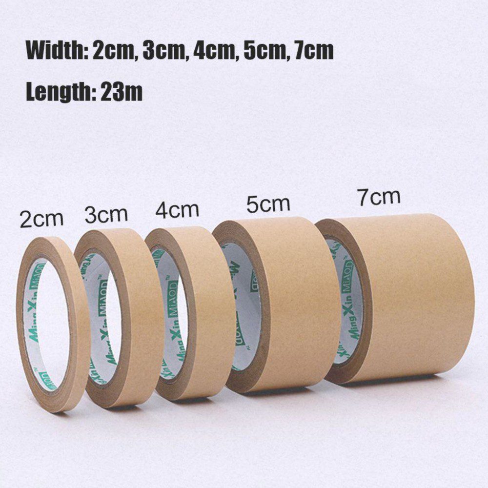 Water-free kraft paper tape high-viscosity hand-tear paper sealing tape