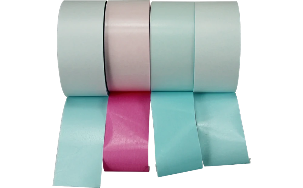 Cinta repulpable de una sola cara con revestimiento y empalme a tope