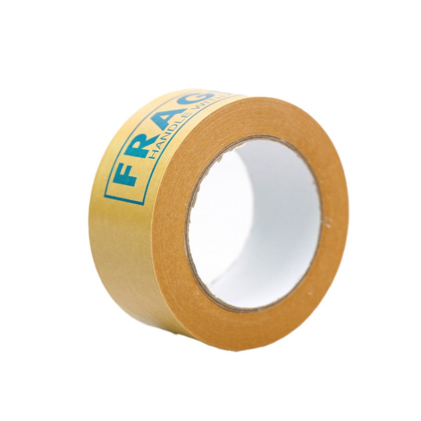 Customizable surface writable kraft paper tape High viscosity water-free kraft paper tape