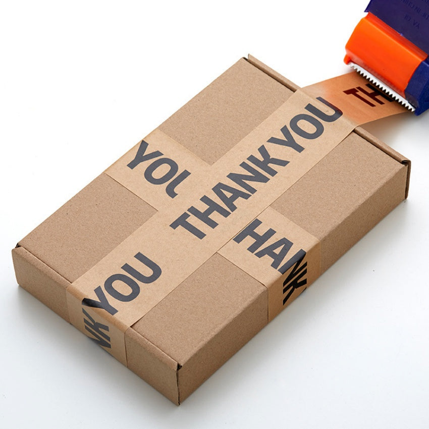 Customizable logo printed self-adhesive kraft paper tape
