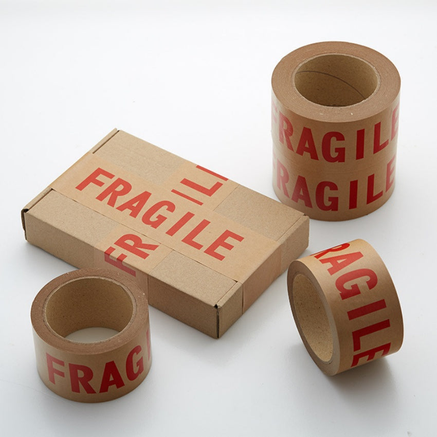 Customizable logo printed self-adhesive kraft paper tape