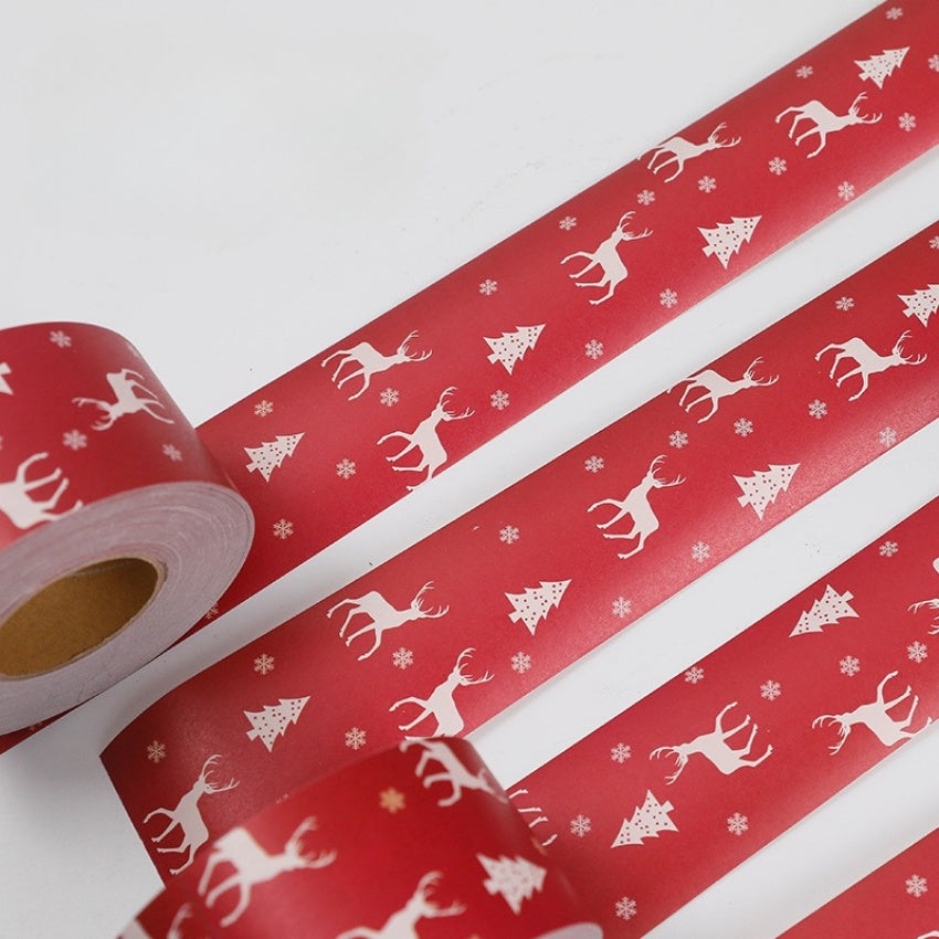 Eco-friendly Masking Kraft Paper Tape Water Activated Reinforced Kraft Paper Tape Acrylic for Packaging