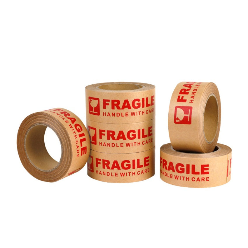 Customizable logo printed self-adhesive kraft paper tape