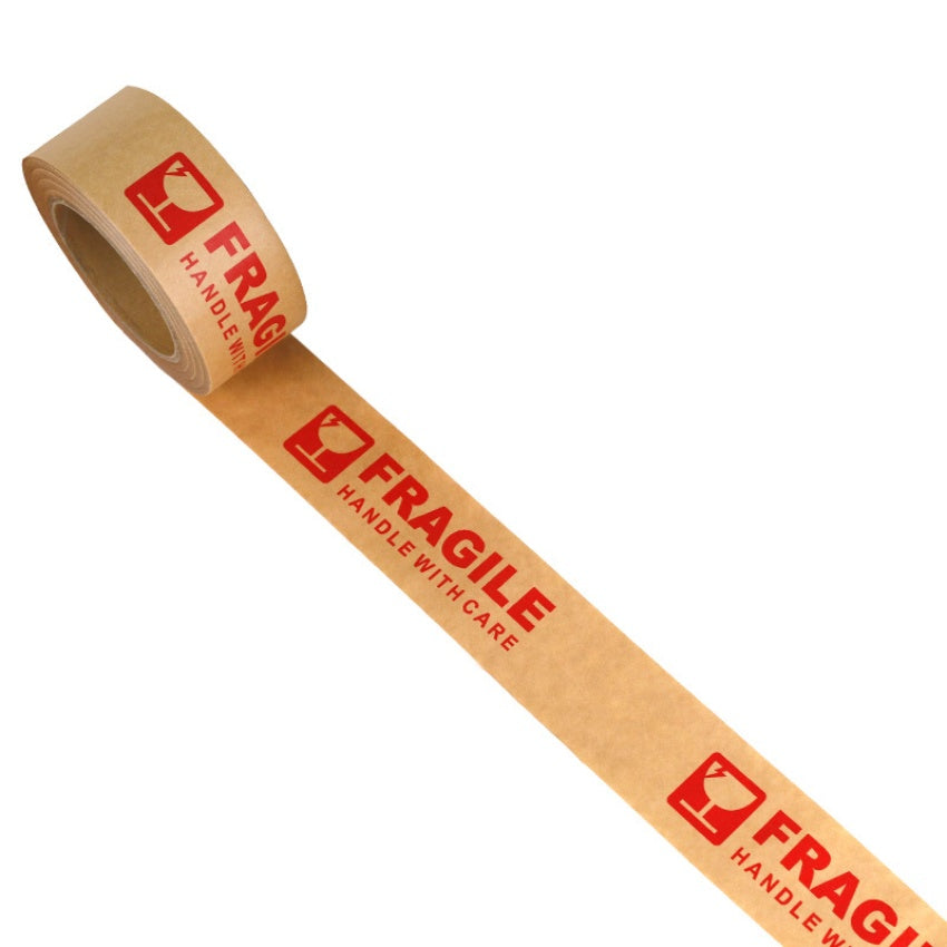 Customizable logo printed self-adhesive kraft paper tape