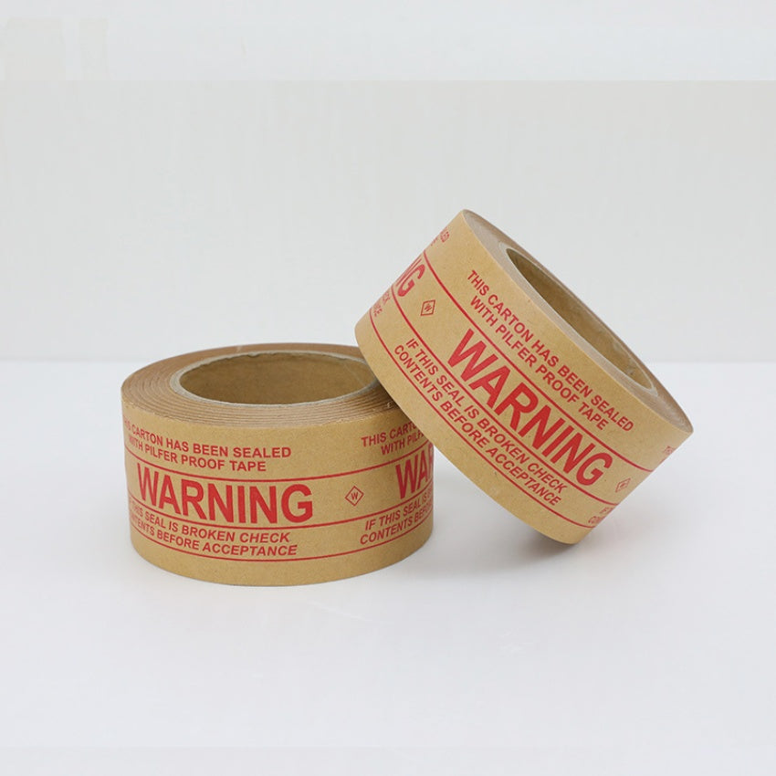Customizable logo printed self-adhesive kraft paper tape