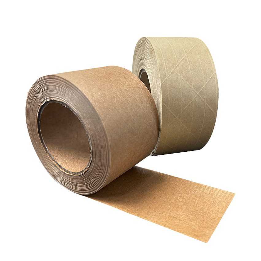 High viscosity water soluble writable sealing wet water kraft paper tape
