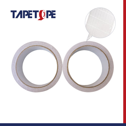 Cinta de tejido de doble cara de 0,09 mm de grosor