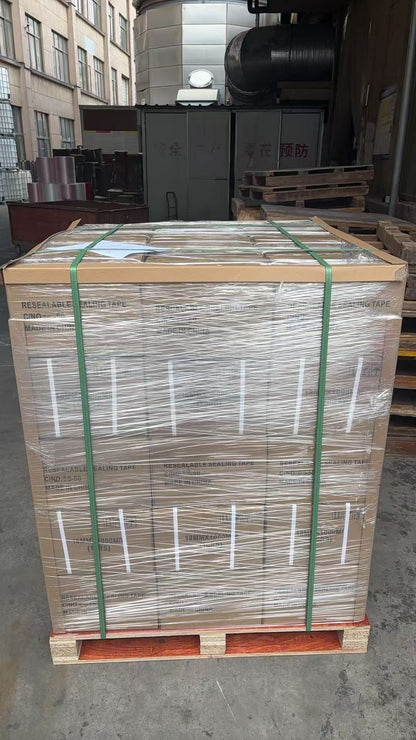 Cinta de papel kraft autoadhesiva con logotipo impreso personalizable