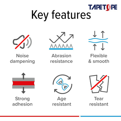 PET Fleece Tape for Flexibility and Noise Damping