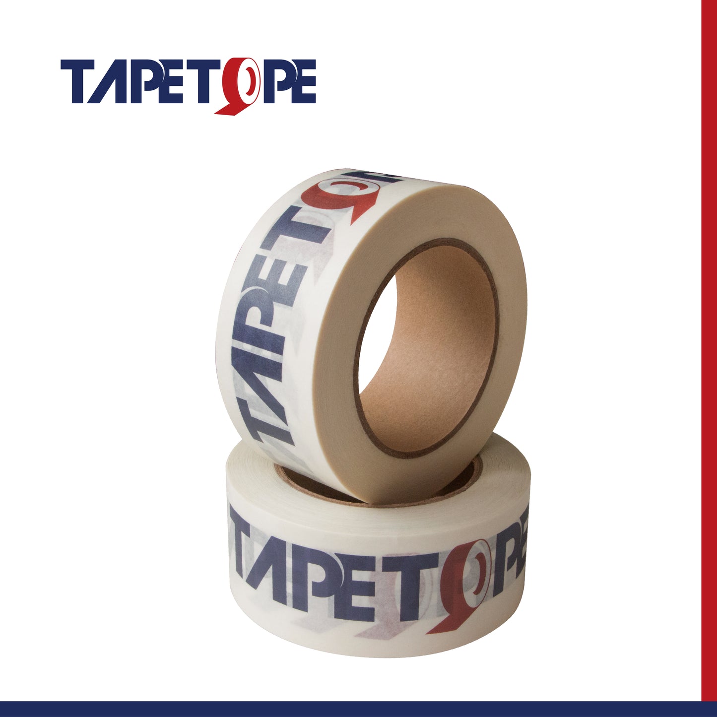 Cinta de papel kraft autoadhesiva con logotipo impreso personalizable