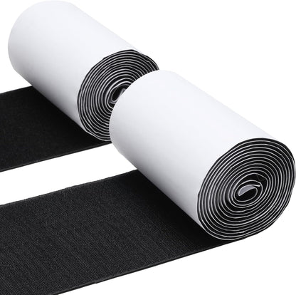 Cinta adhesiva de velcro resistente y resistente con parte trasera adhesiva