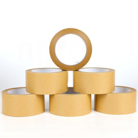 Water-free kraft paper tape high-viscosity hand-tear paper sealing tape